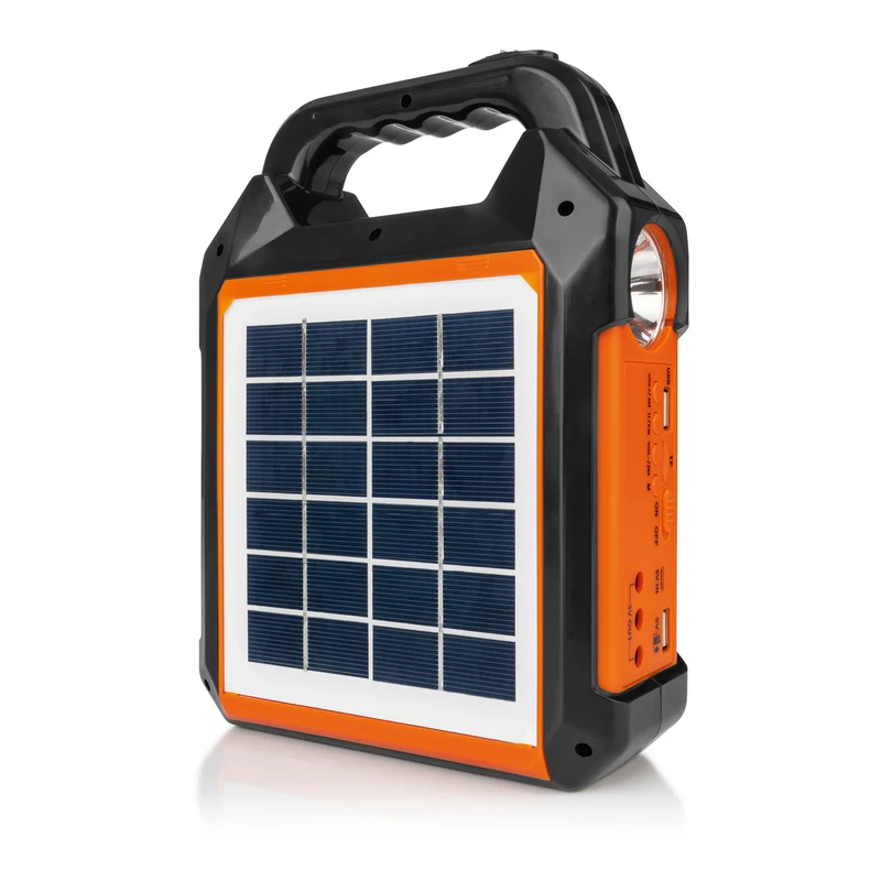 Solar-Generator Kit 4500mAh - schwarz/orange