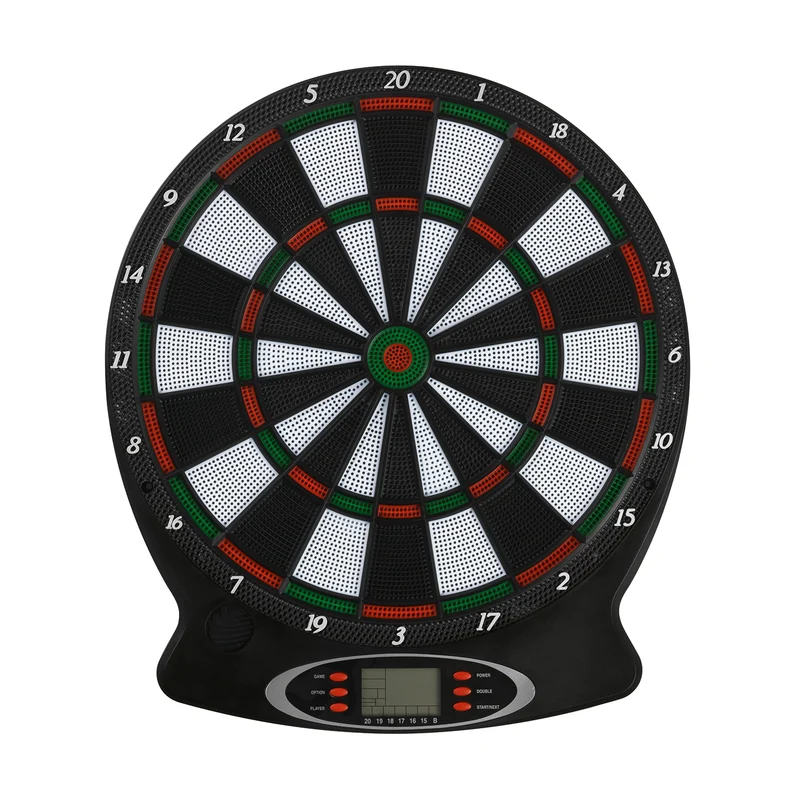 Dartscheibe mit 6 Pfeilen und 6 Ersatzspitzen + Batterien