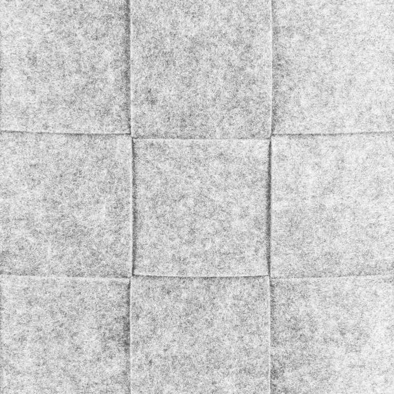 Filz-Aufbewahrungstasche M - 35 x 25 x 25 cm - Hellgrau