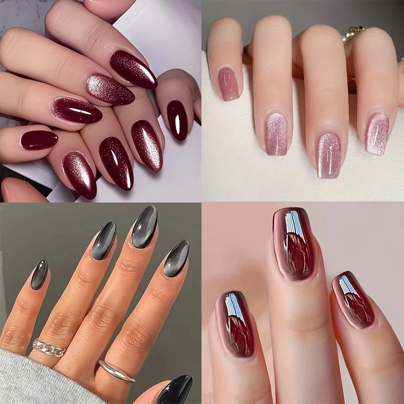 Premium reflektierende Gel-Nagelverstärkungen Karnz