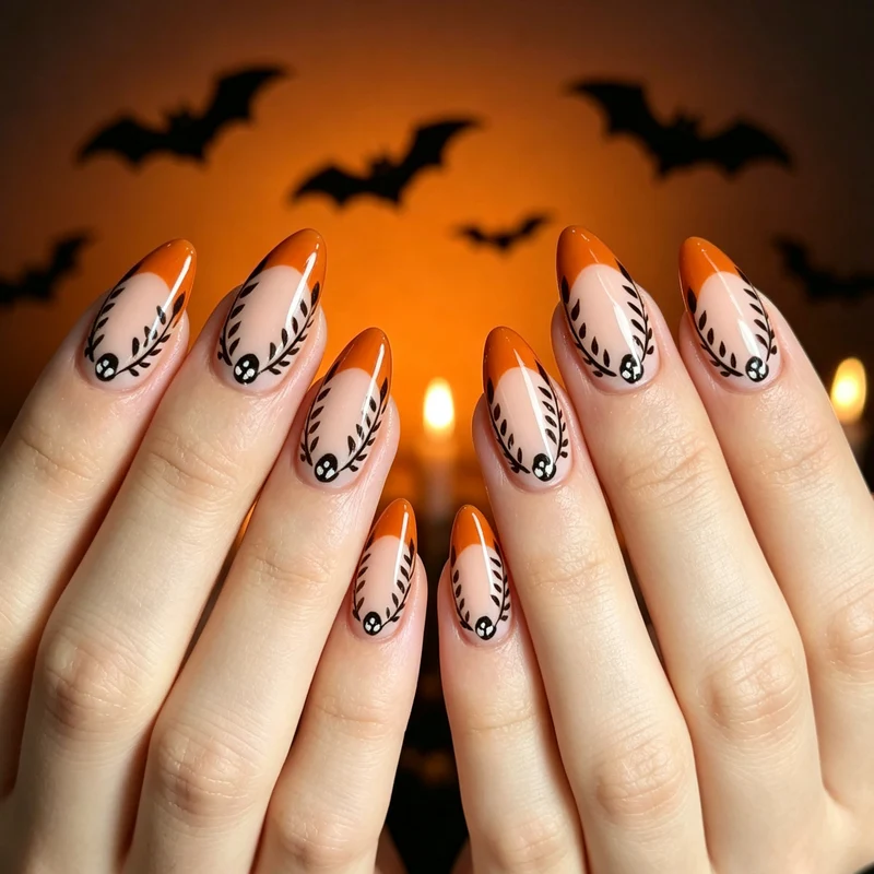 Premium Halloween-Themen Nagelkunst Set Karnz