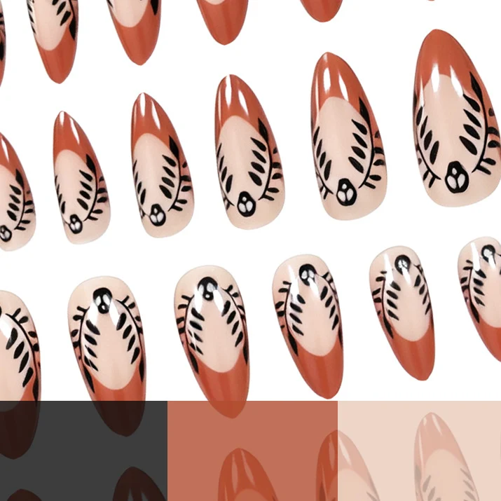 Premium Halloween-Themen Nagelkunst Set Karnz