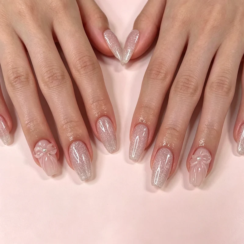 Premium Glitzernde Nail Art Verbesserungen Karnz