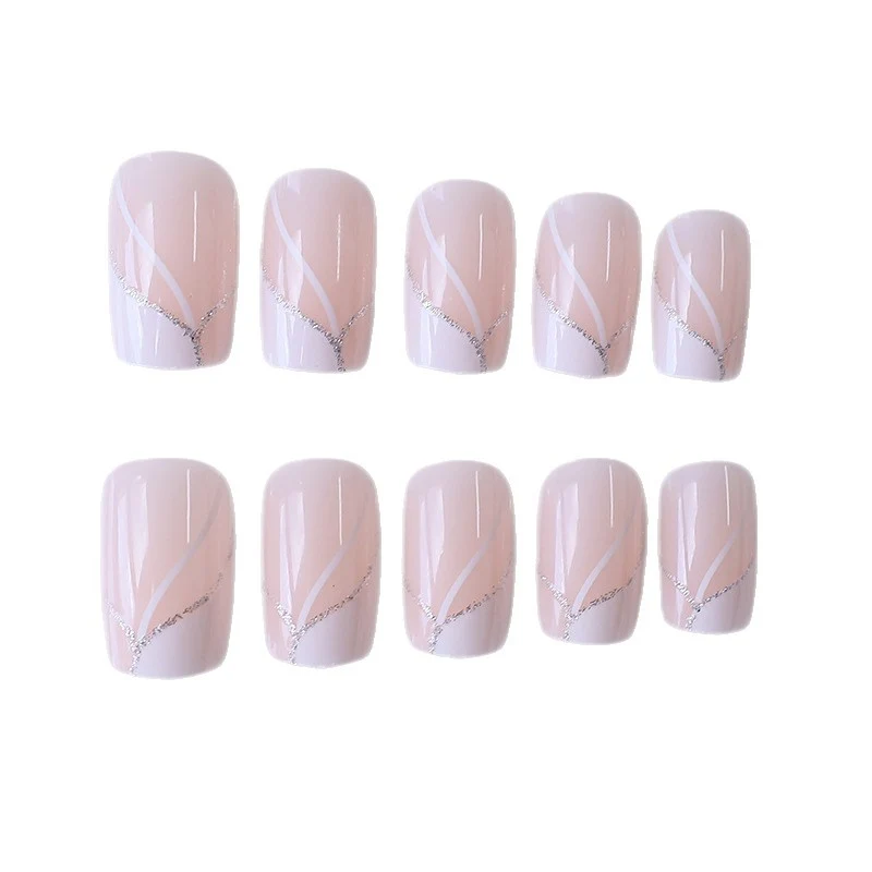 Premium French Tip Nagelverstärkungen Karnz