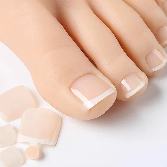 Premium French Tip Gel Nagelkunst Karnz