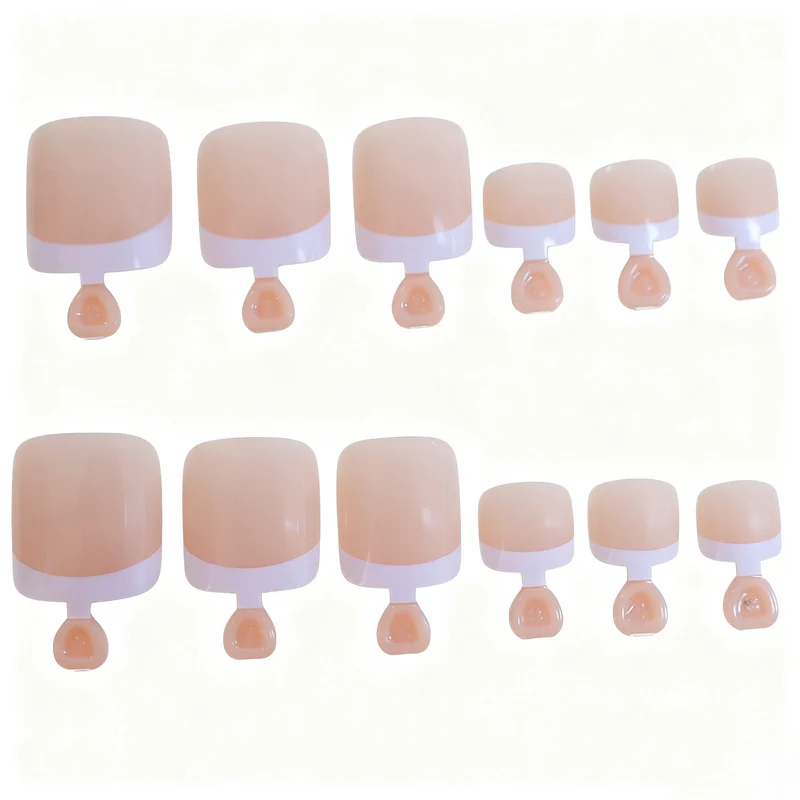 Premium French Tip Gel Nagelkunst Karnz