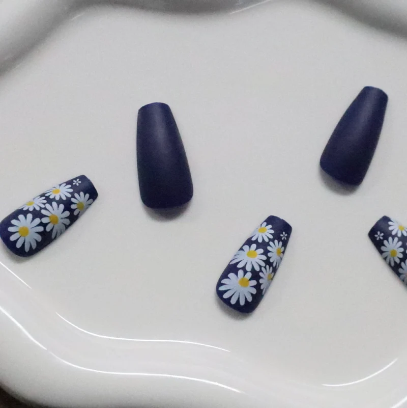 Premium Floral Nail Art Aufkleber Karnz