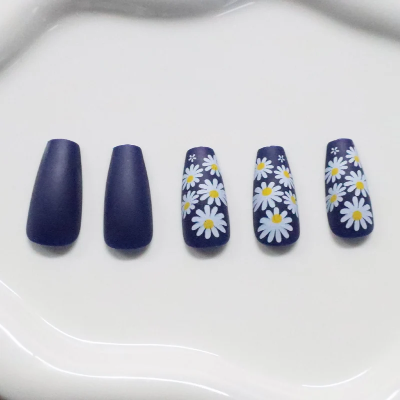 Premium Floral Nail Art Aufkleber Karnz