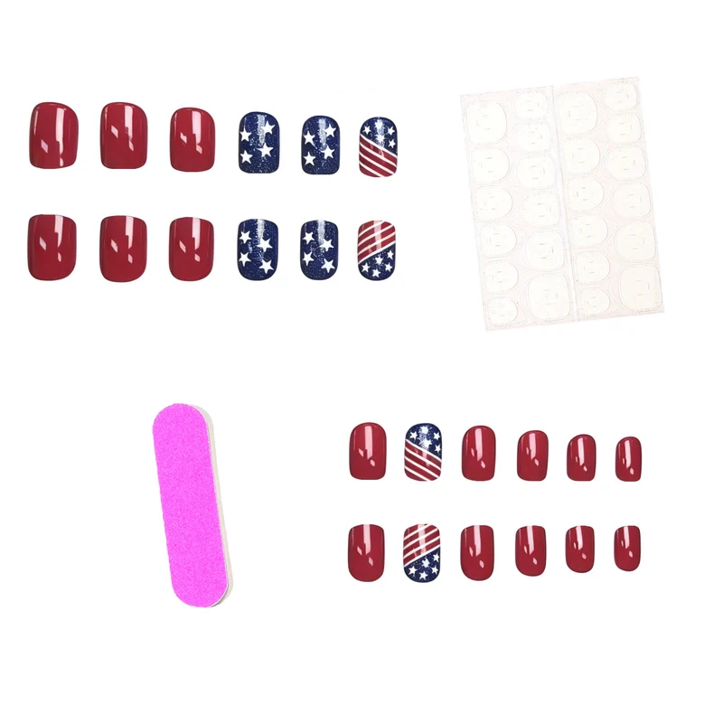 Patriotisches Nagelkunst-Set Karnz 1789915830