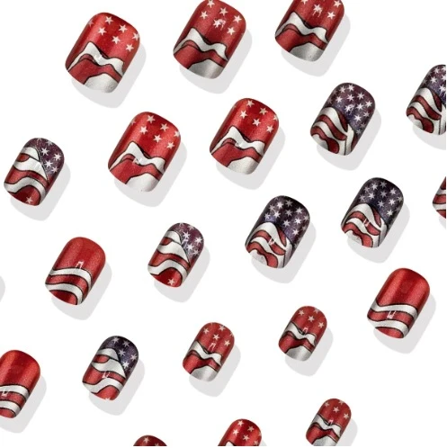 Patriotisches Nageldesign Karnz 1789915083
