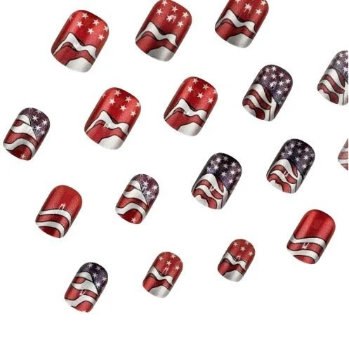 Patriotisches Nageldesign Karnz 1789915083