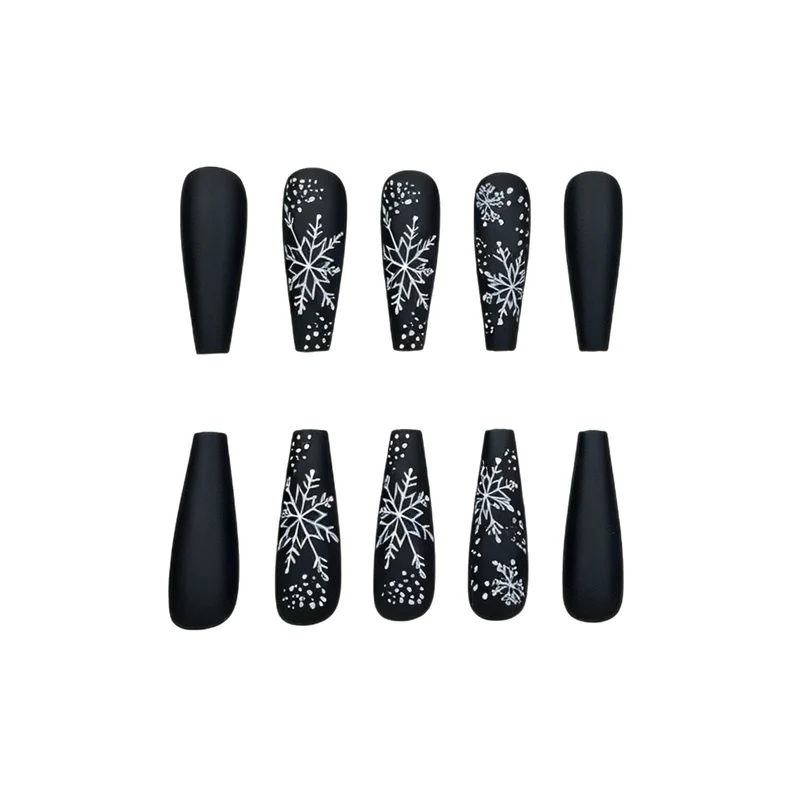 Winter-Themen Nagelkunst Verbesserungen Karnz