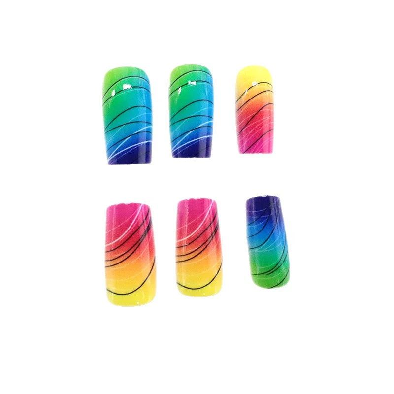 Vibrant Ombre Nagelkunst Set Karnz