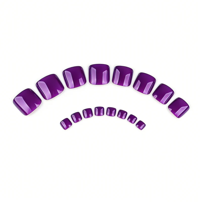 Vibrant Glossy Nail Art Karnz