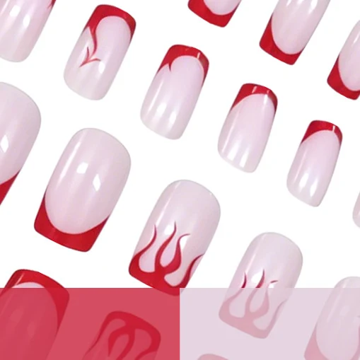 Trendy Flame Nail Art Verbesserungen Karnz