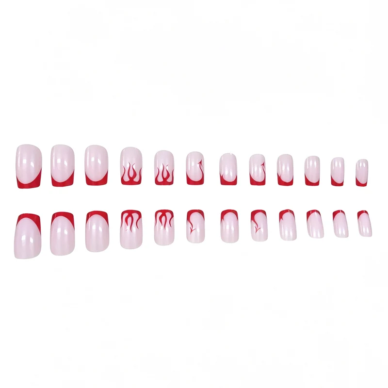 Trendy Flame Nail Art Verbesserungen Karnz