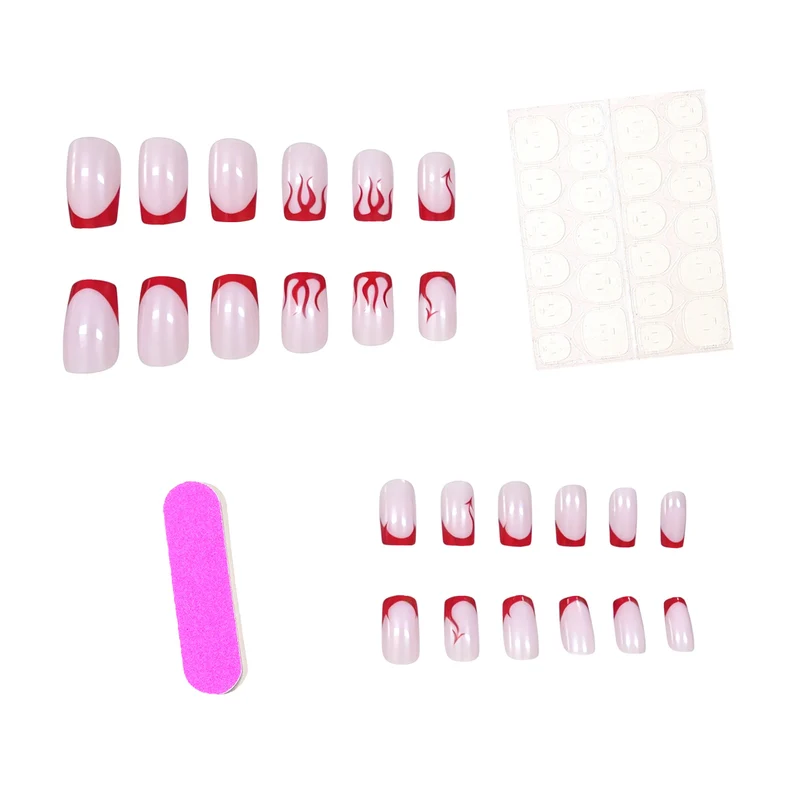 Trendy Flame Nail Art Verbesserungen Karnz