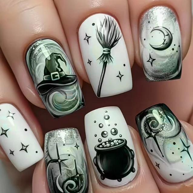 Thematisches Halloween-Nagelkunstset Karnz
