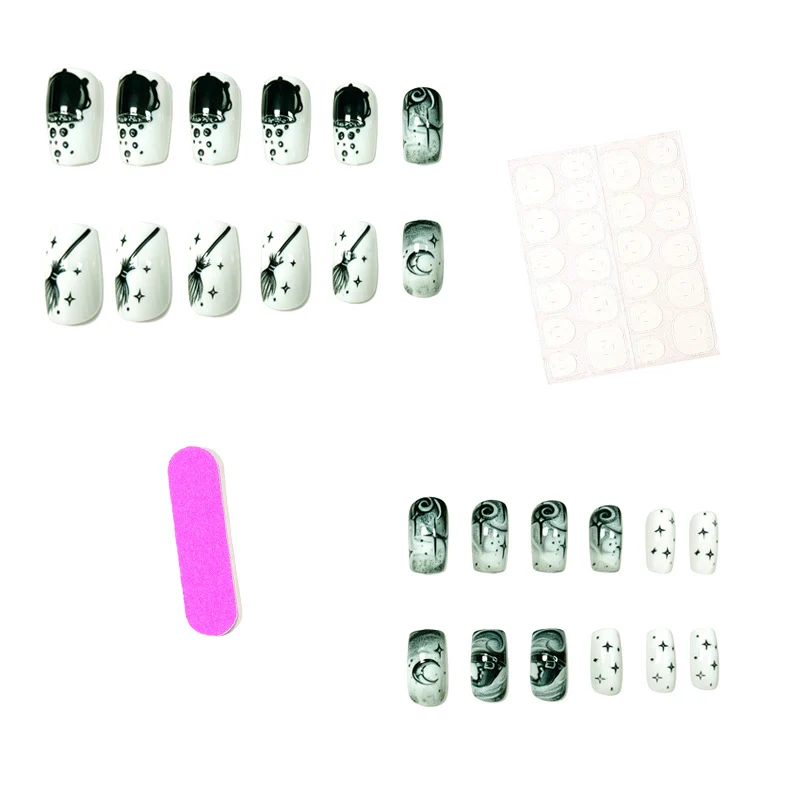 Thematisches Halloween-Nagelkunstset Karnz
