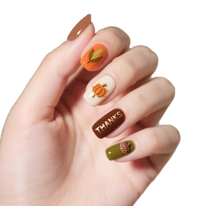 Themen Herbst Nagelkunst Set Karnz