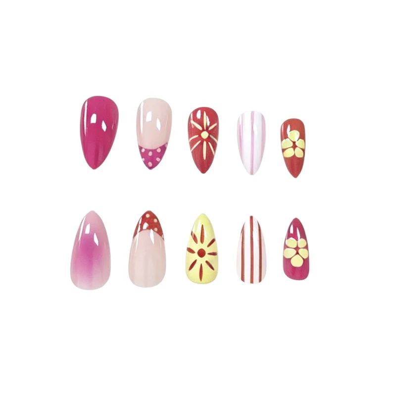 Thematisches Sommer-Nagelkunst-Set Karnz