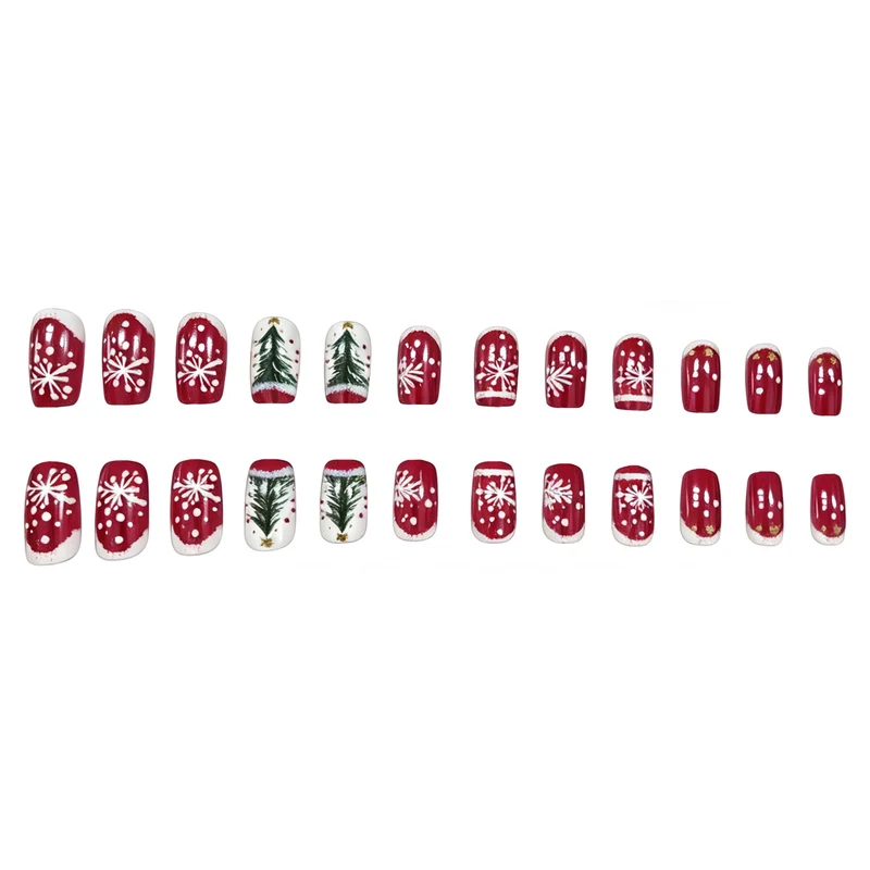 Themenbezogene Feiertags-Nagelkunst-Verzierungen Karnz