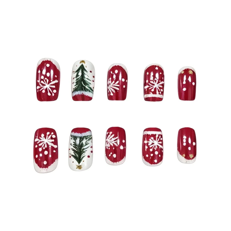Themenbezogene Feiertags-Nagelkunst-Verzierungen Karnz