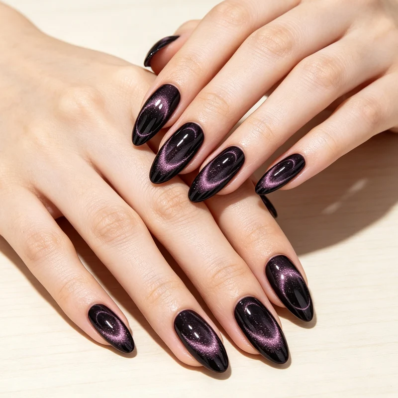 Stylische Stiletto-Nagelverlängerungen Karnz