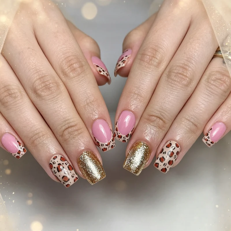 Stylische Nagelkunst Karnz