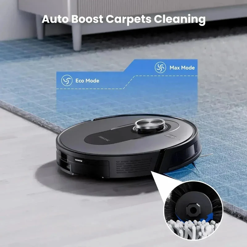 Proscenic Q8 Max+ Robot Vacuum | 8000Pa Suction & Dual LiDAR Obstacle Avoidance
