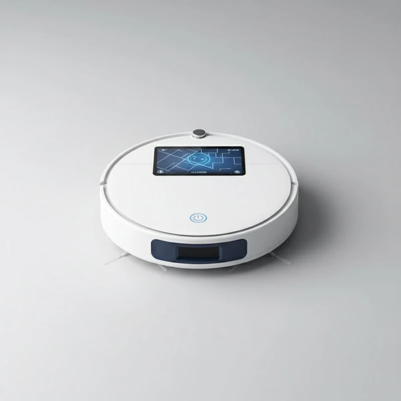 Robot Vacuum and Mop Cleaner with Laser Navigation and Dual Spinning Pads