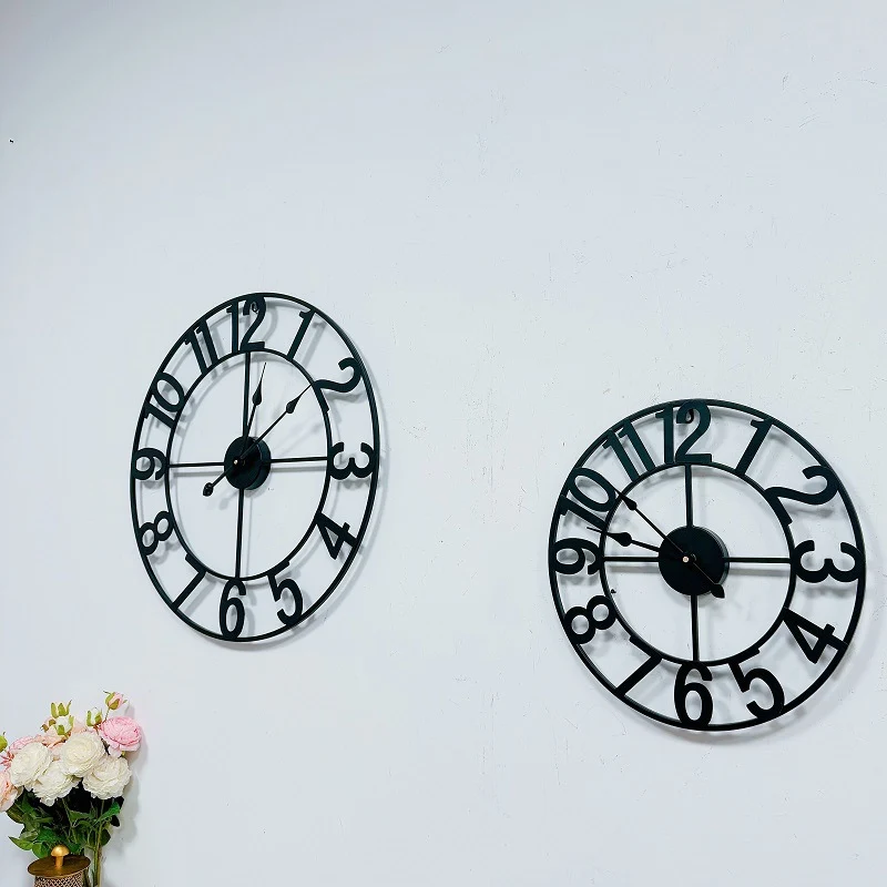Moderner Minimalistischer Wanduhrdesign Karnz