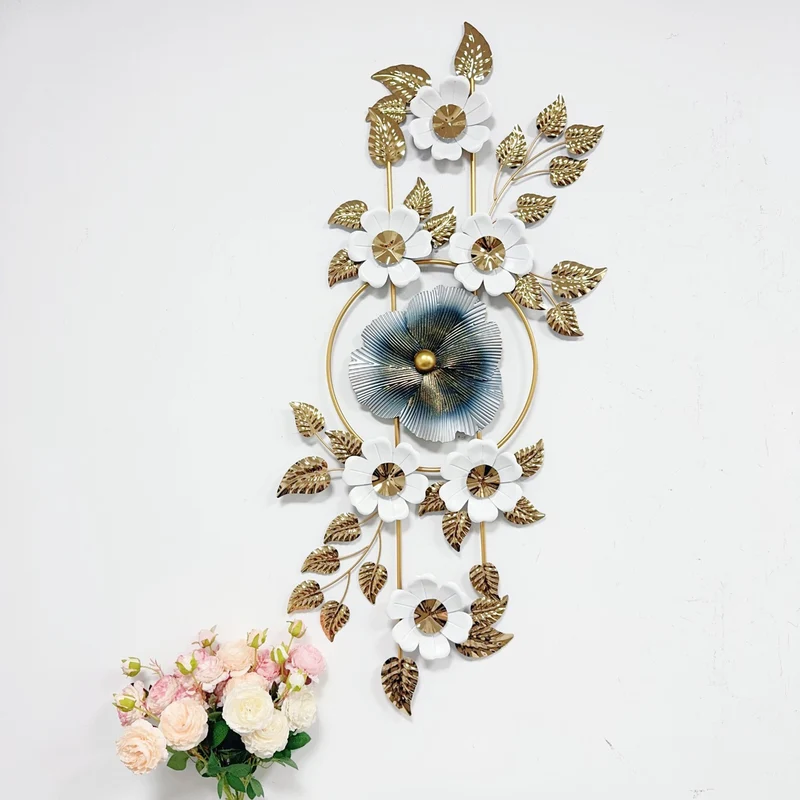 Florale Wandkunst Dekoration Karnz