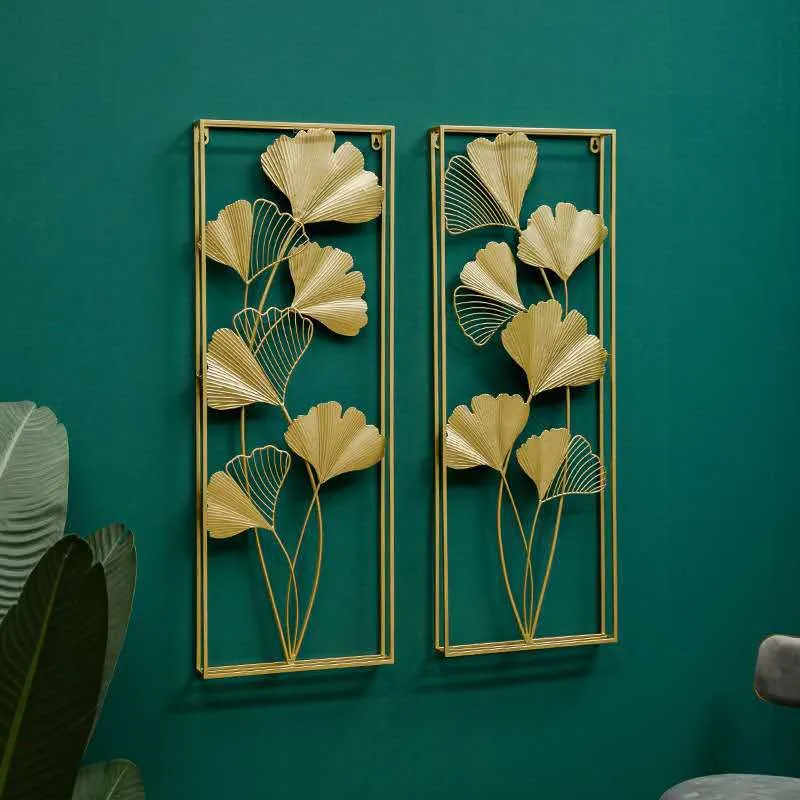 Dekorative Wandkunst-Panel mit floralem Design Karnz