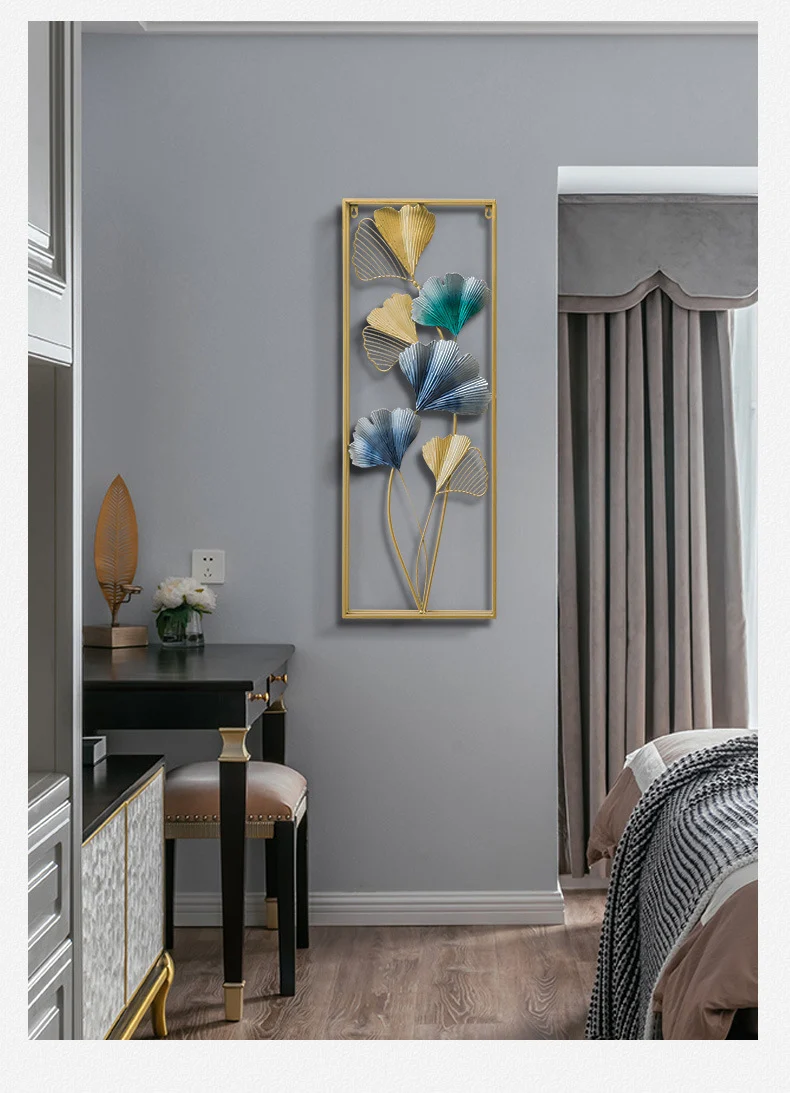 Dekorative Wandkunst-Panel mit floralem Design Karnz