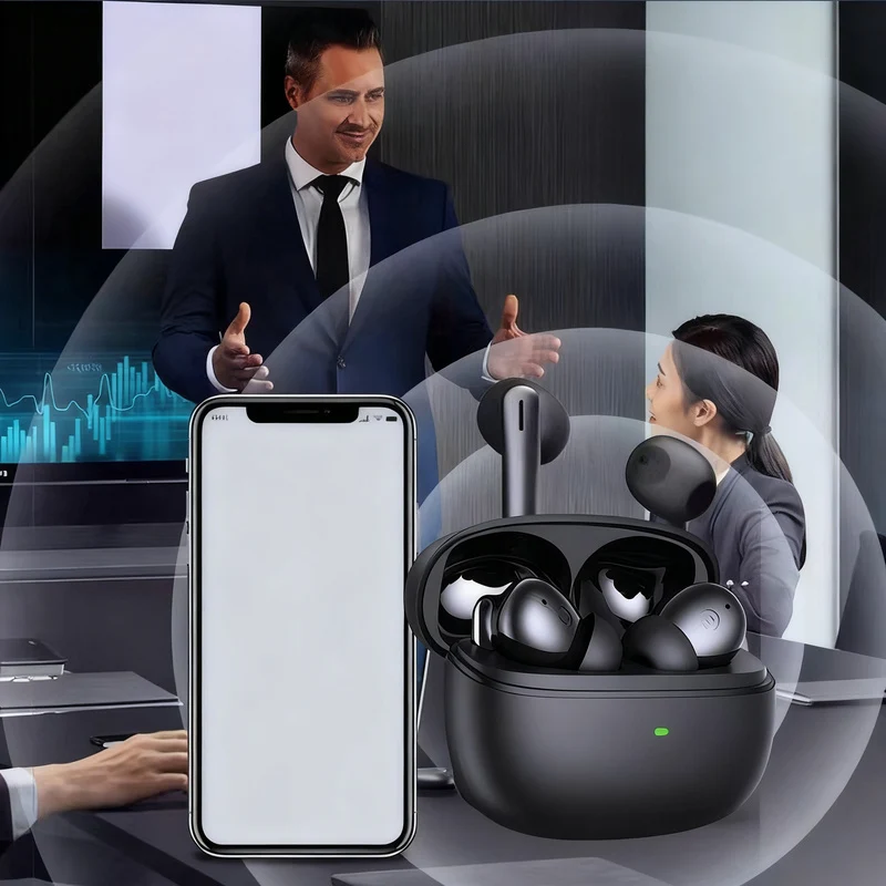 Übersetzungs-Kopfhörer B66, Bluetooth, ABS