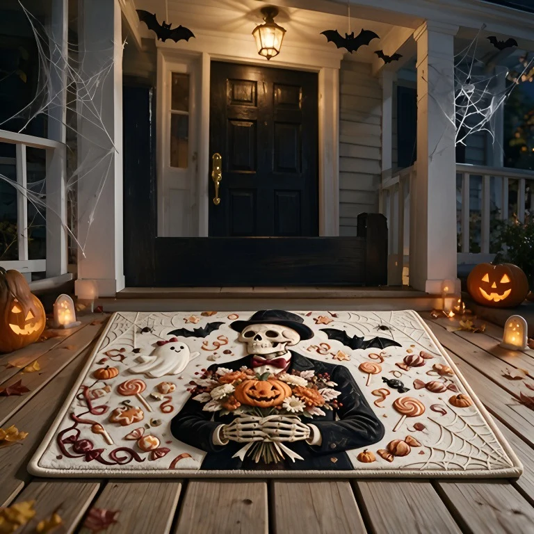 Halloween-Themen dekorativer Bereichsteppich
