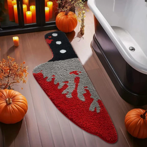 Halloween Kürbisförmiger Teppich