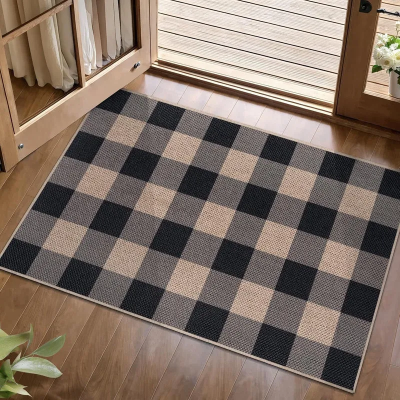 Geometrisch gemusterte Fußmatte