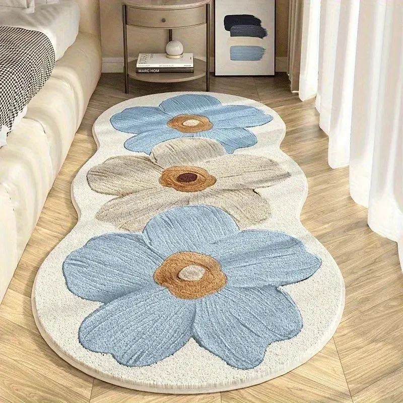 Blumenmuster Memory Foam Teppich