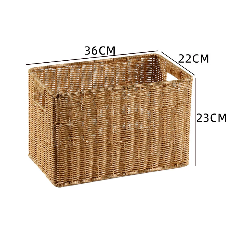 Woven Wäschelager Korb Karnz