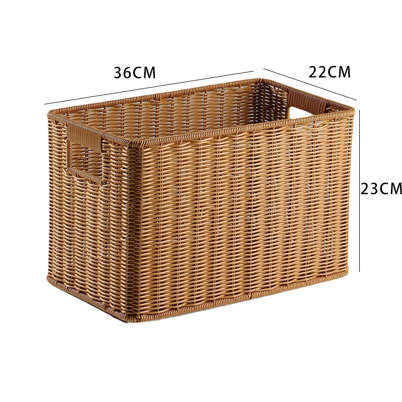 Woven Wäschelager Korb Karnz