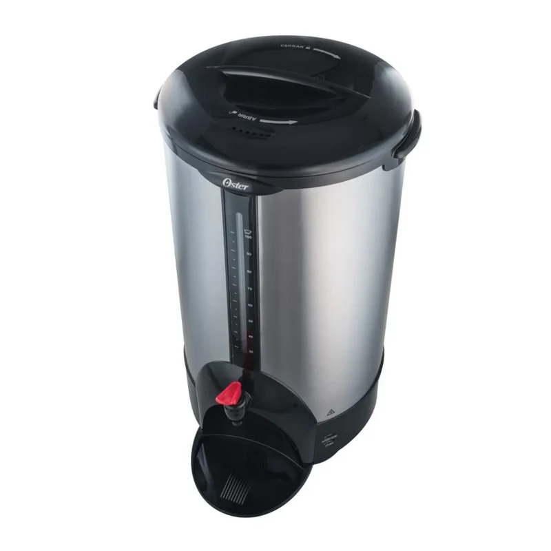 Oster Percolador de Acero Inoxidable 100 Tz. BVSTDC3394