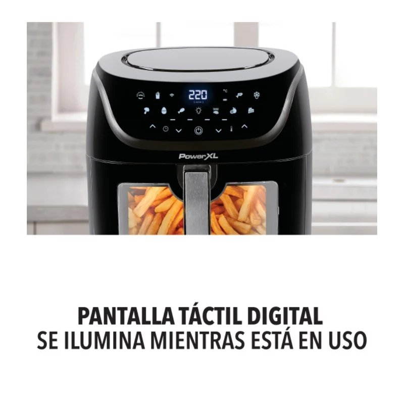 Power XL Olla Freidora de Aire Wi-Fi 7.5 Litros, AF-E8001-WA-LA