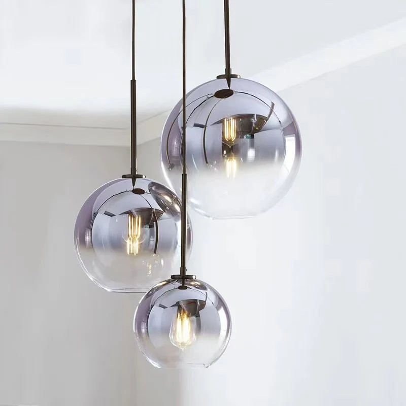 LED-Pendelleuchte im Industriestil, höhenverstellbar