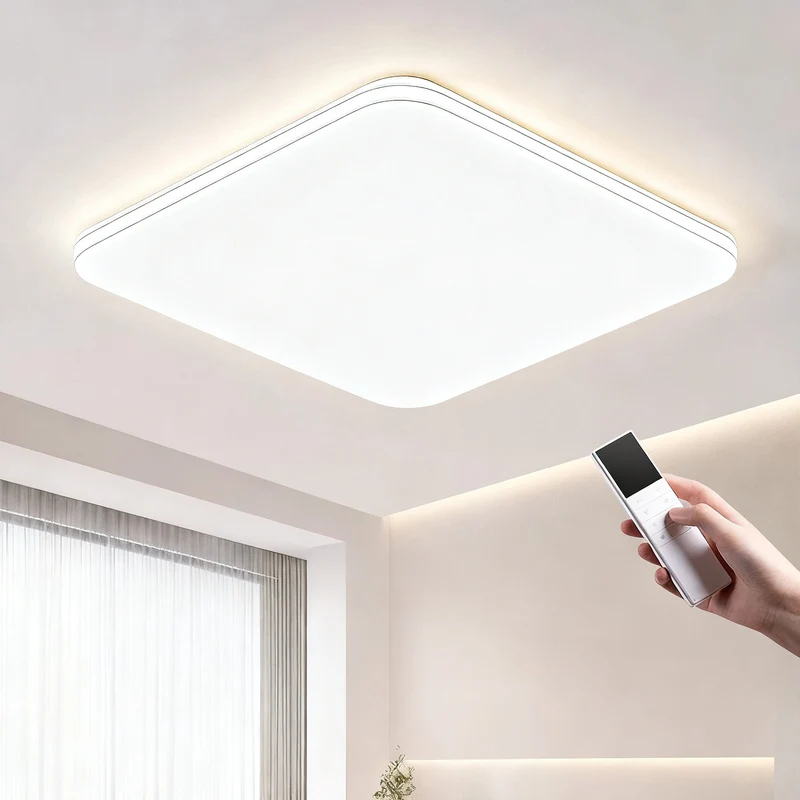 LED Deckenleuchte rund 40 cm, modern, dimmbar