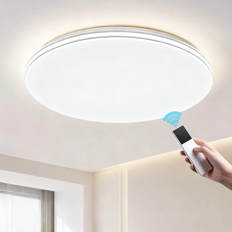 LED Deckenleuchte rund 40 cm, modern, dimmbar