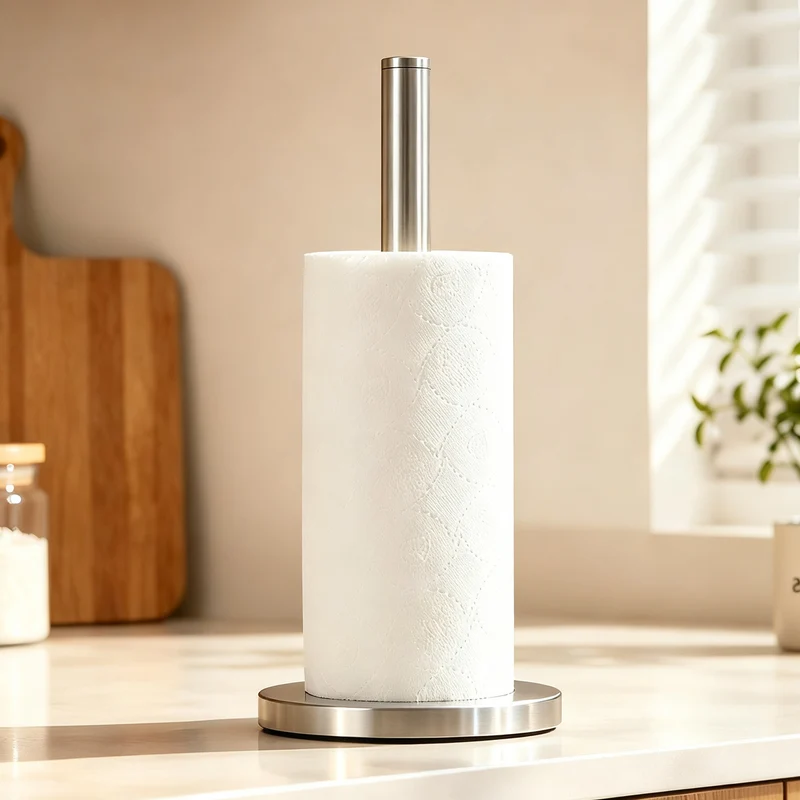 Küchenrollenhalter aus Edelstahl