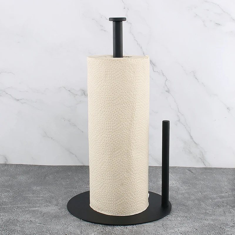 Küchenrollenhalter aus Metall, rund