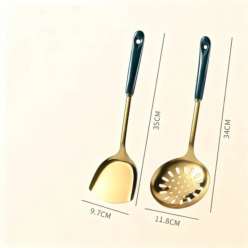 Kochbesteck-Set aus Edelstahl
